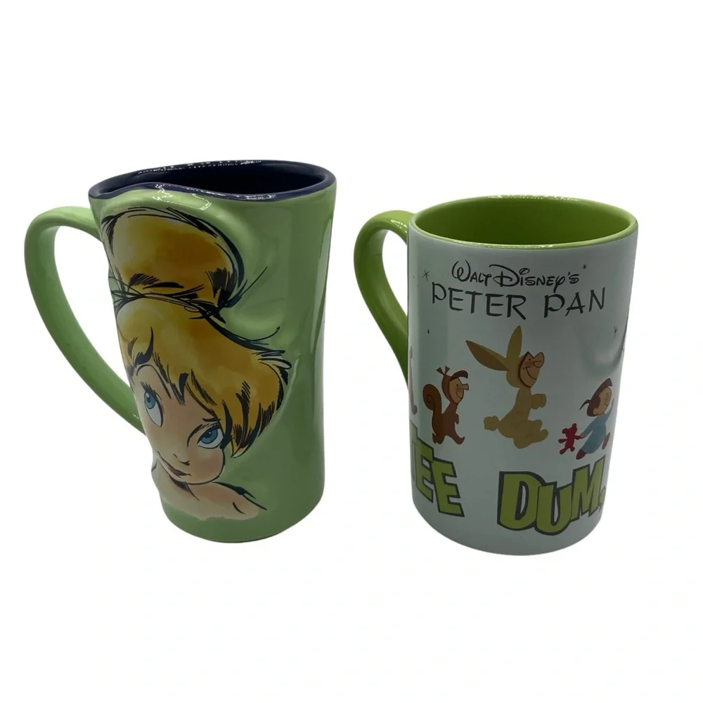 DISNEY PETER PAN & WENDY LOT DISNEY PETER PAN MUG SET – TINKER BELL & LOST BOYS